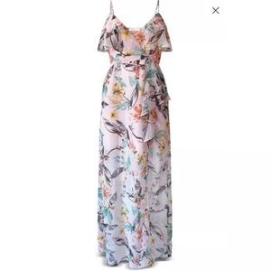 BCBG Generation Floral Summer Dress Size M NWT